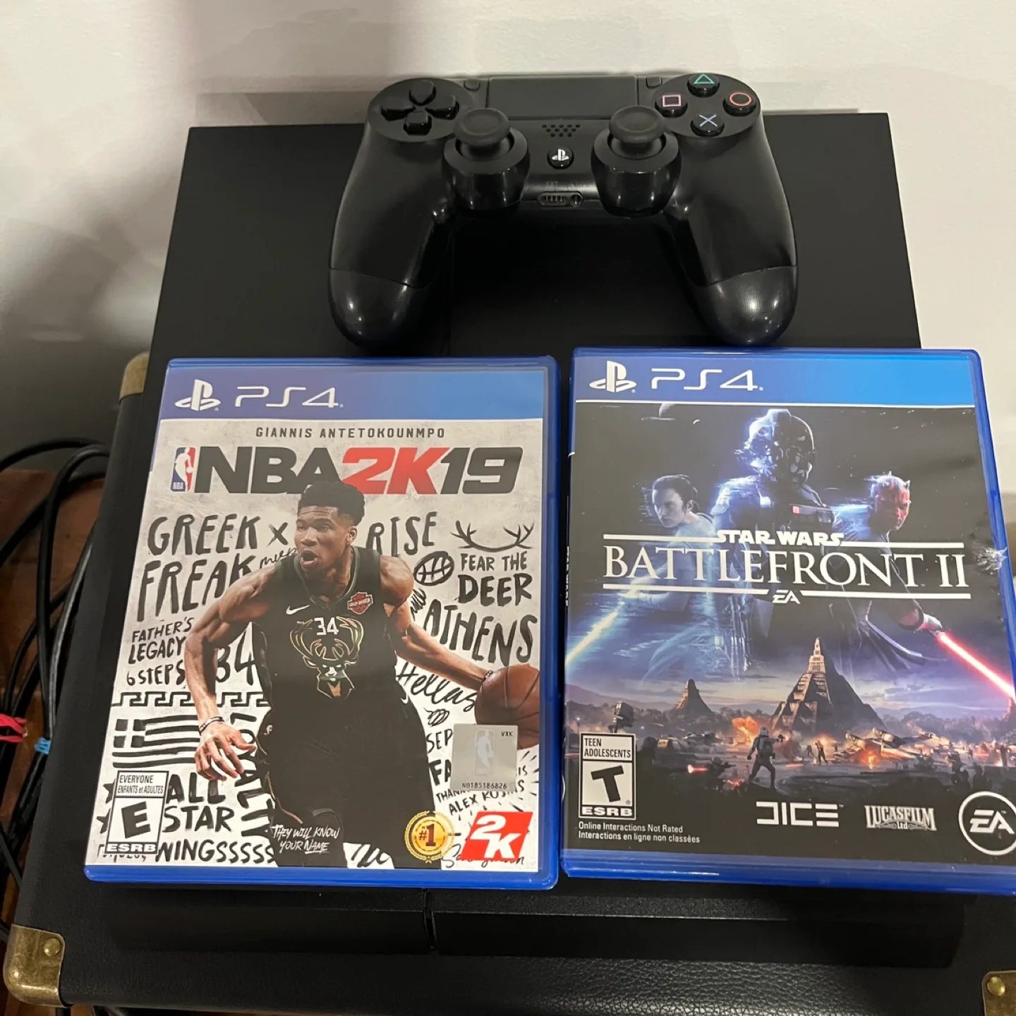 Sony PlayStation 4 with 2 Games image indicator(2)