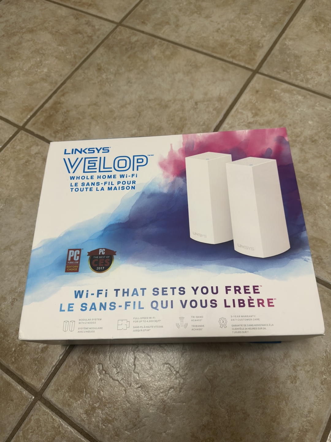 Linksys Velop AC4400 Tri-Band Mesh Network - photo 4