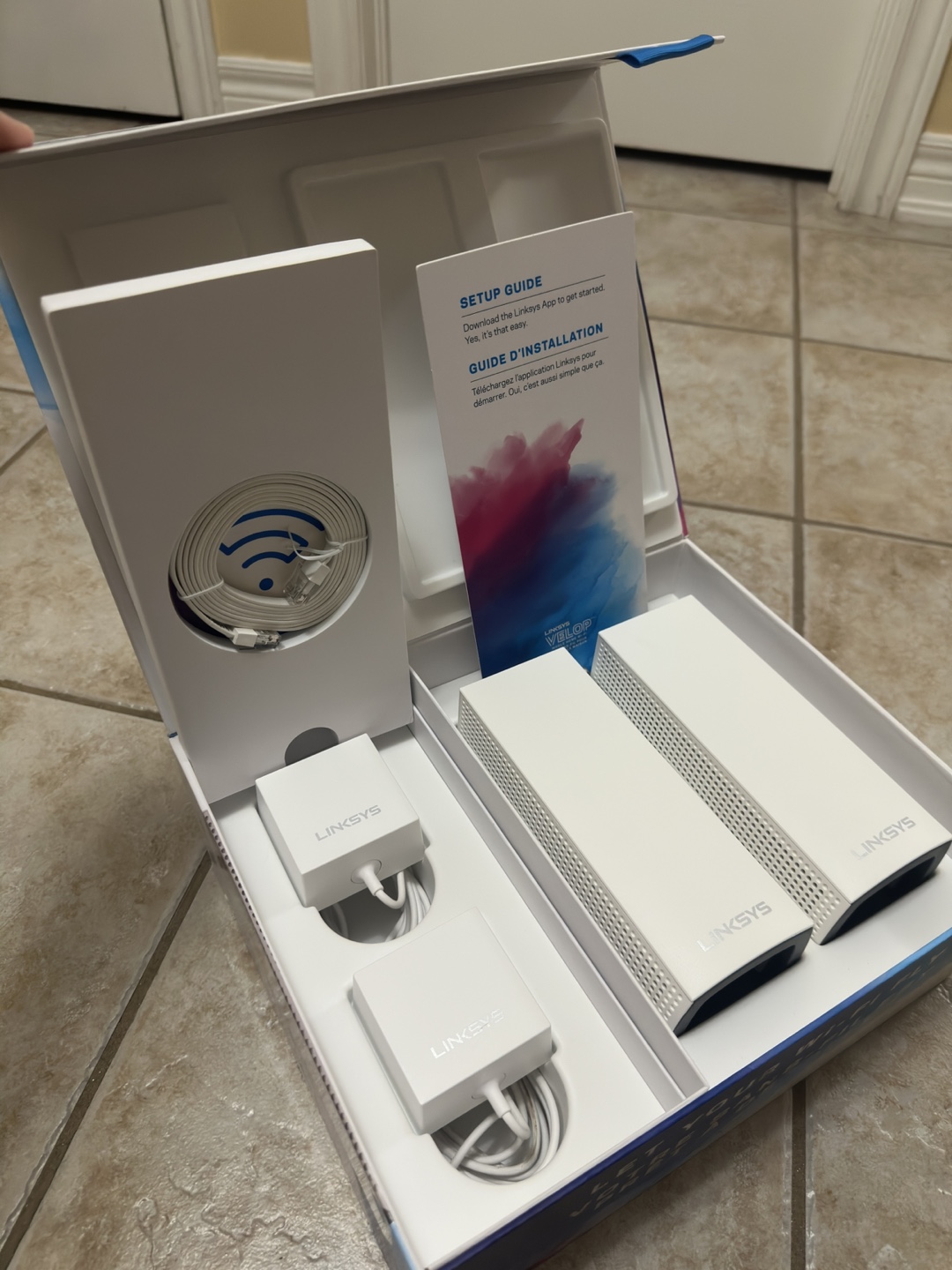 Linksys Velop AC4400 Tri-Band Mesh Network