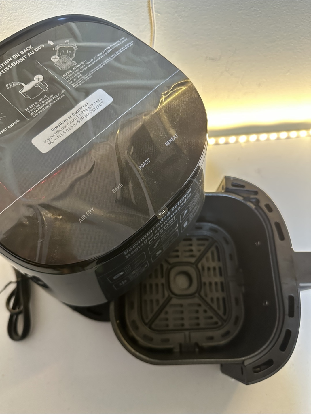 Cosori Lite 2.0-Litre Mini Air Fryer - Like New! - photo 5