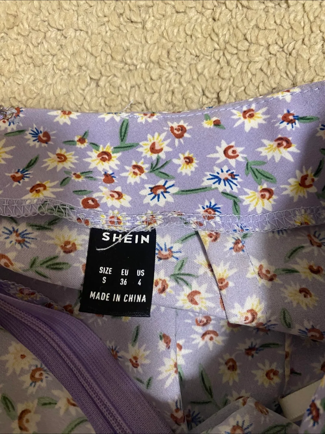 Shein Floral Skirt - Size S image indicator(3)