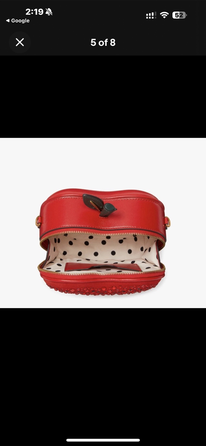 Kate Spade Big Apple Poppy Red Crossbody - photo 3