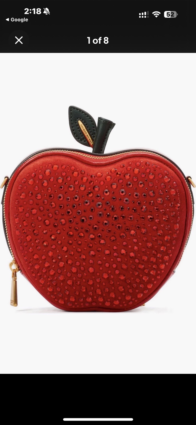 Kate Spade Big Apple Poppy Red Crossbody