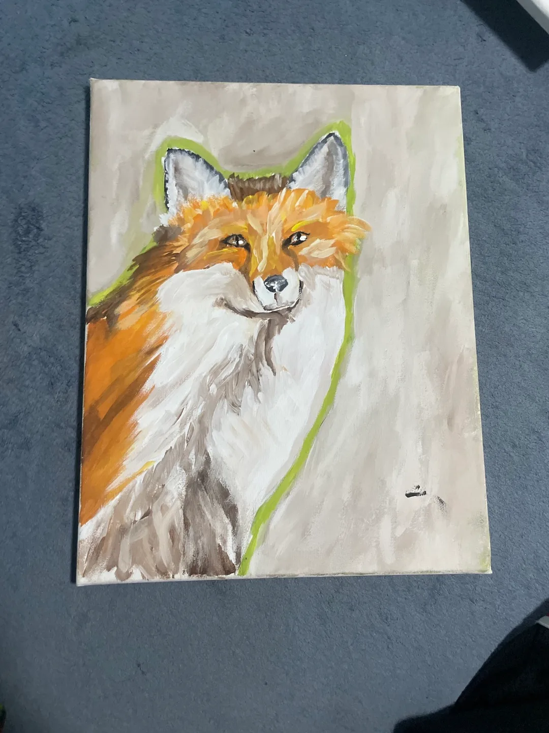 Fox painting thumbnail