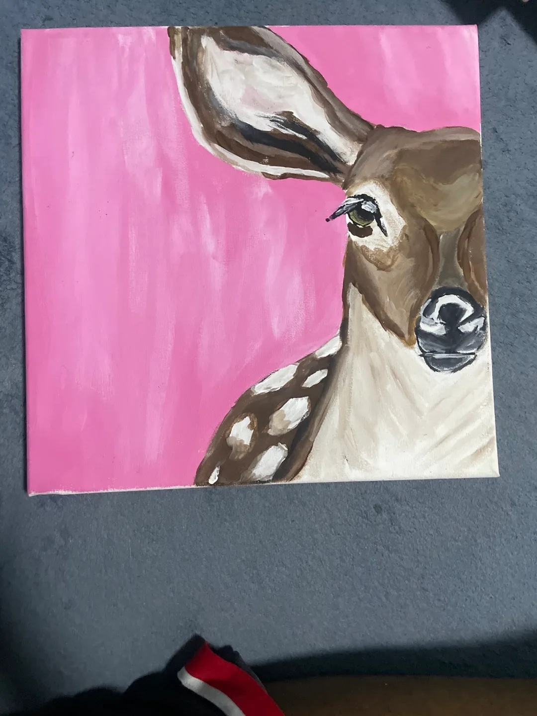 Deer painting thumbnail