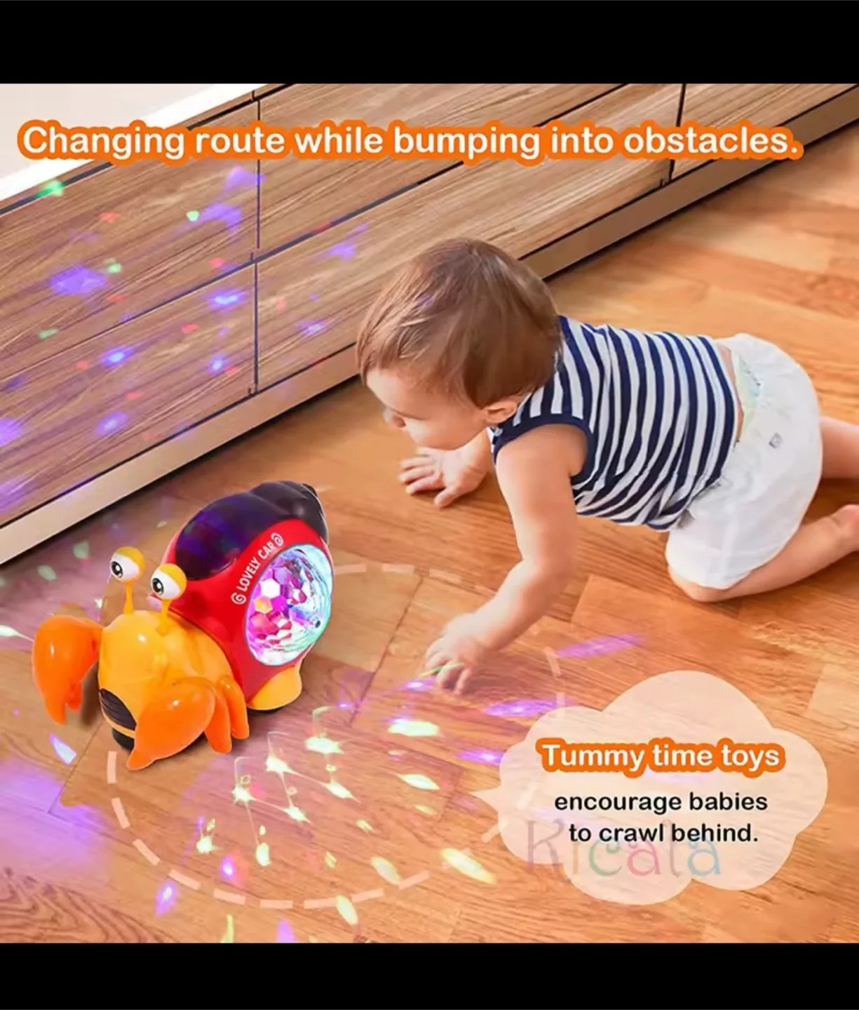 Lovely Crab Baby Toy image indicator(2)