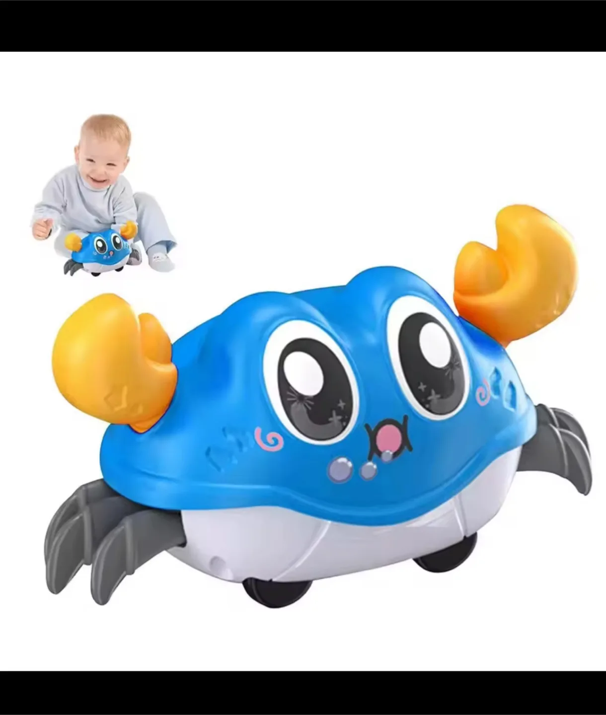 Lovely Crab Baby Toy image indicator(5)