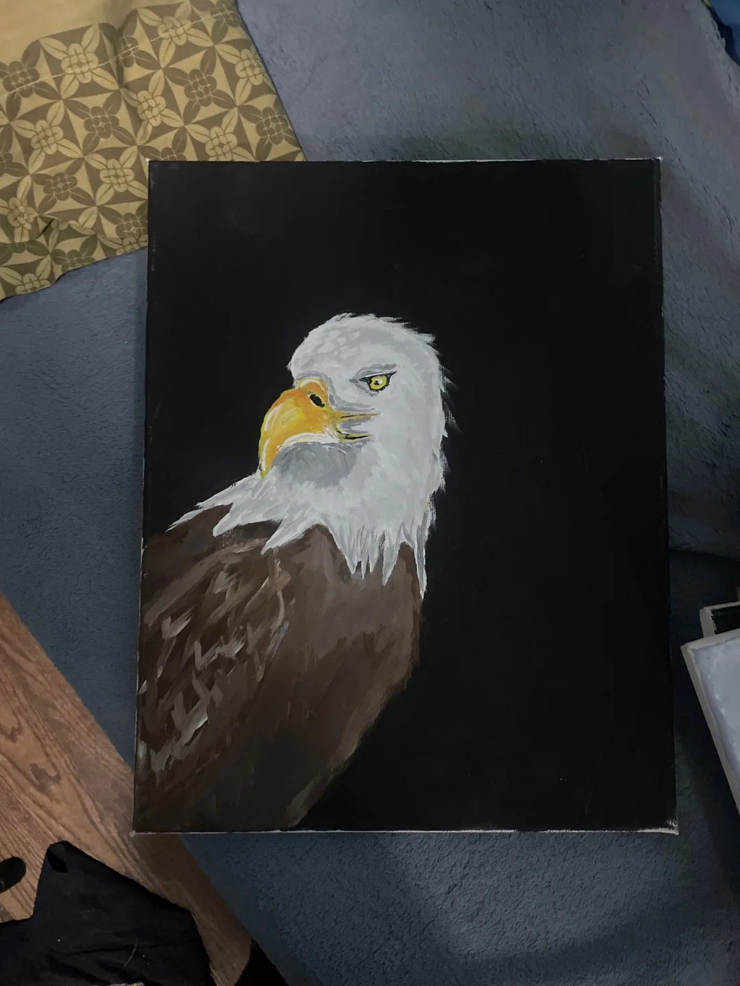 Bald eagle painting thumbnail