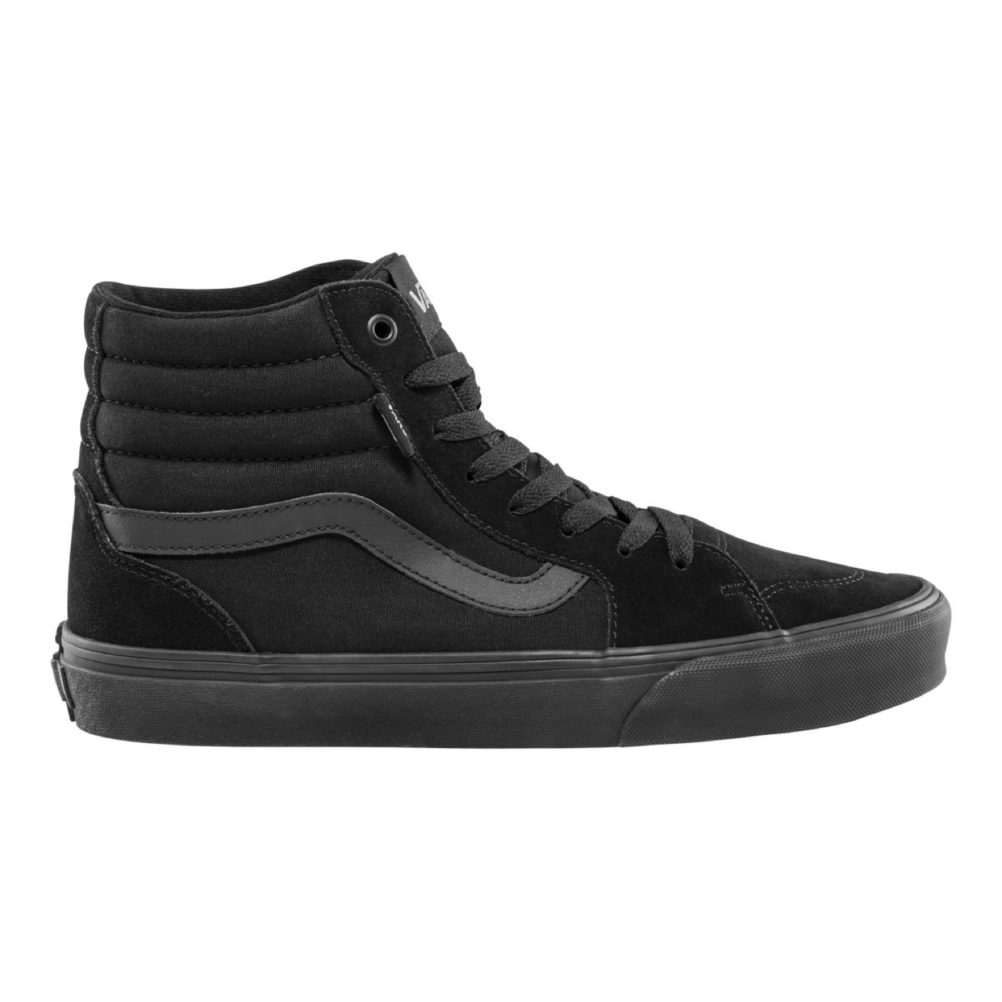 Vans Kids Boys Filmore High-Top Shoes sz 4 Black