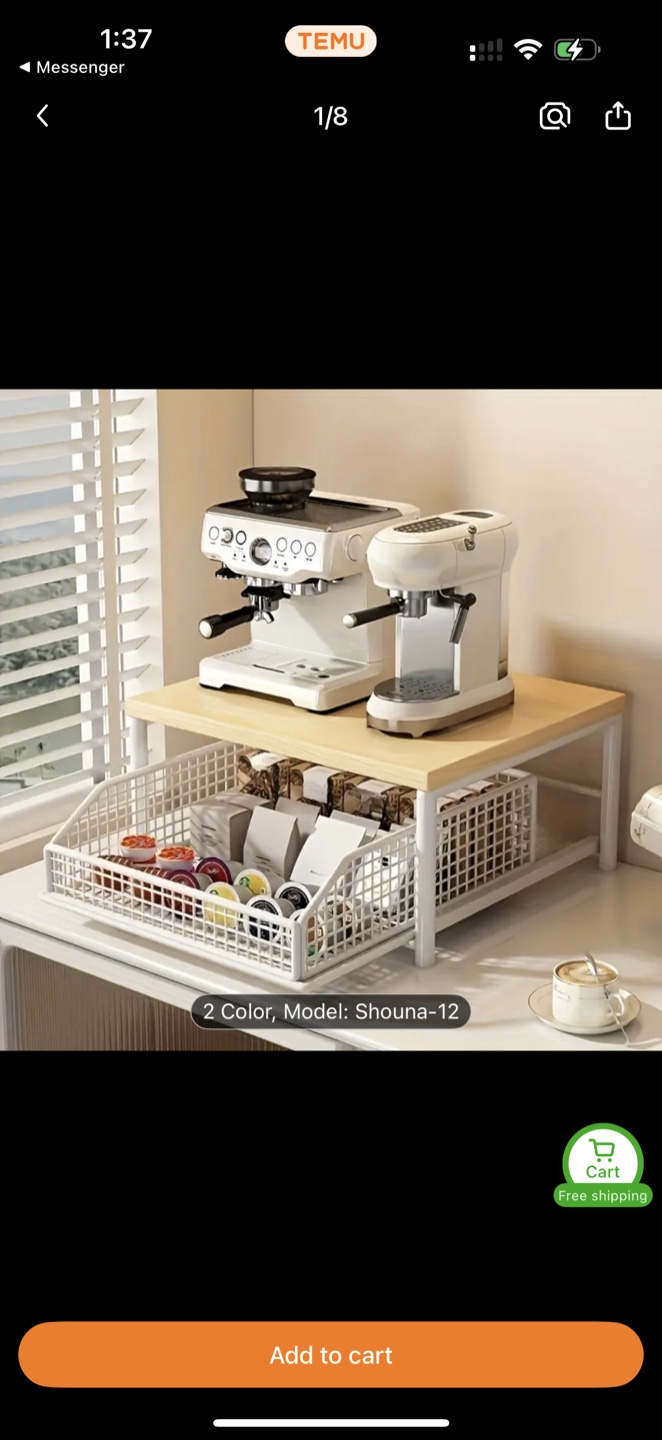 Shouna-12 Kitchen Counter Shelf Organizer - photo 2