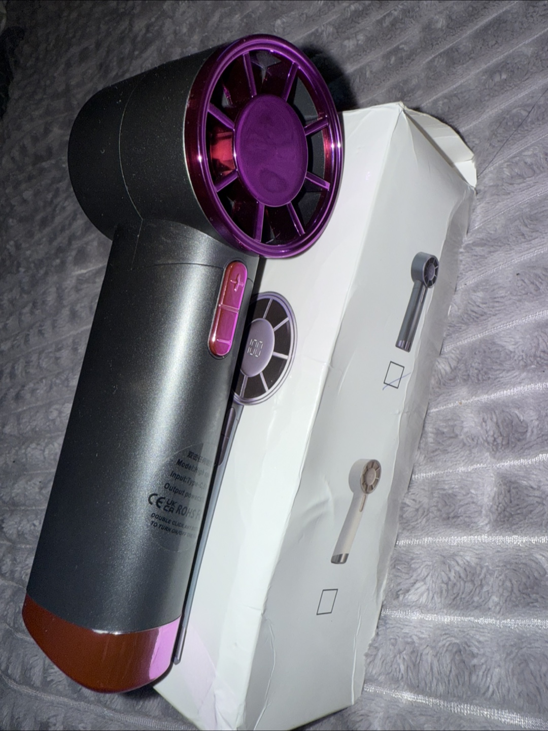 Handheld Fan with Box - photo 2