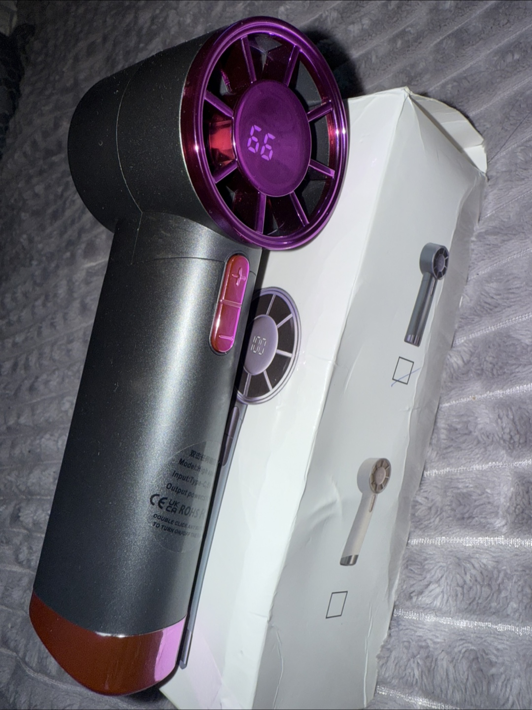 Handheld Fan with Box - photo 3