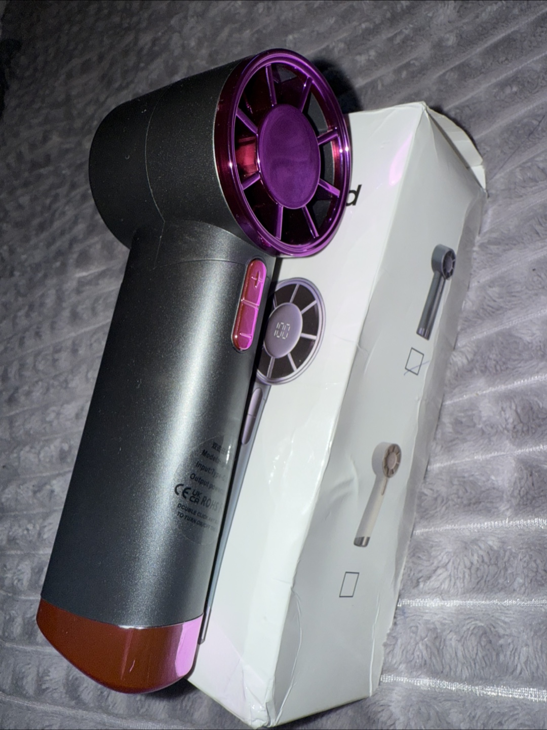 Handheld Fan with Box
