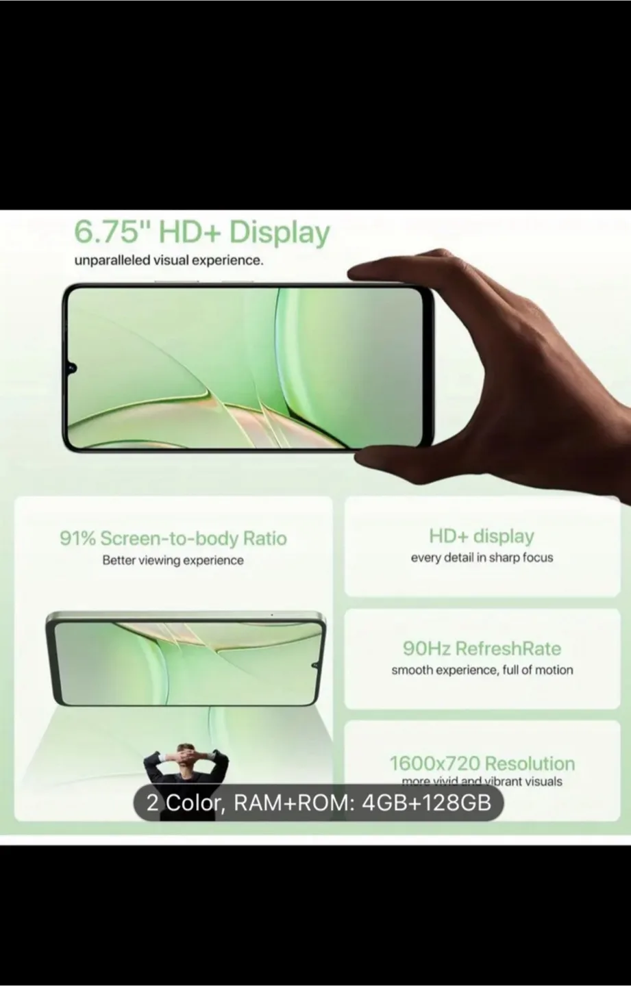 UMIDIGI G9T - Grass Green, 4GB+128GB image indicator(4)