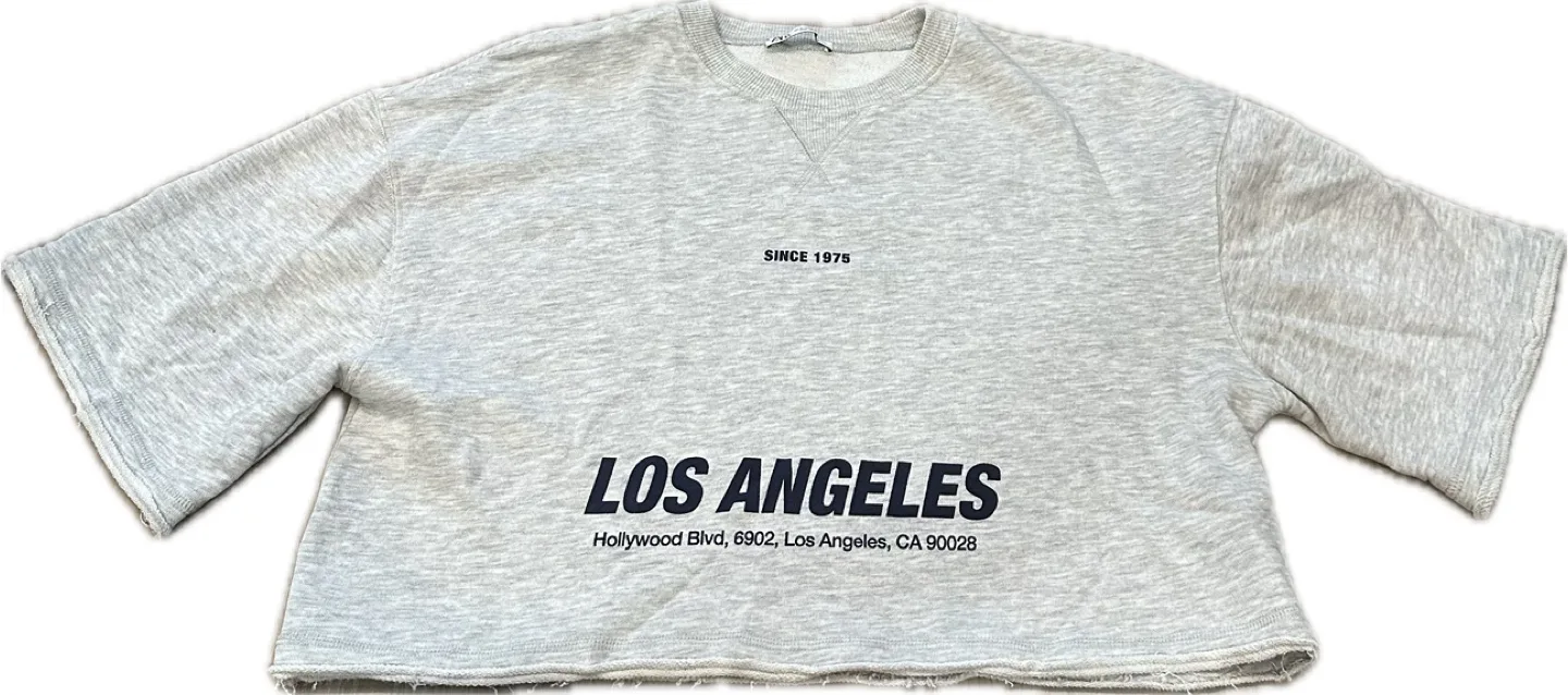 Zara Oversized Graphic Top image indicator(5)