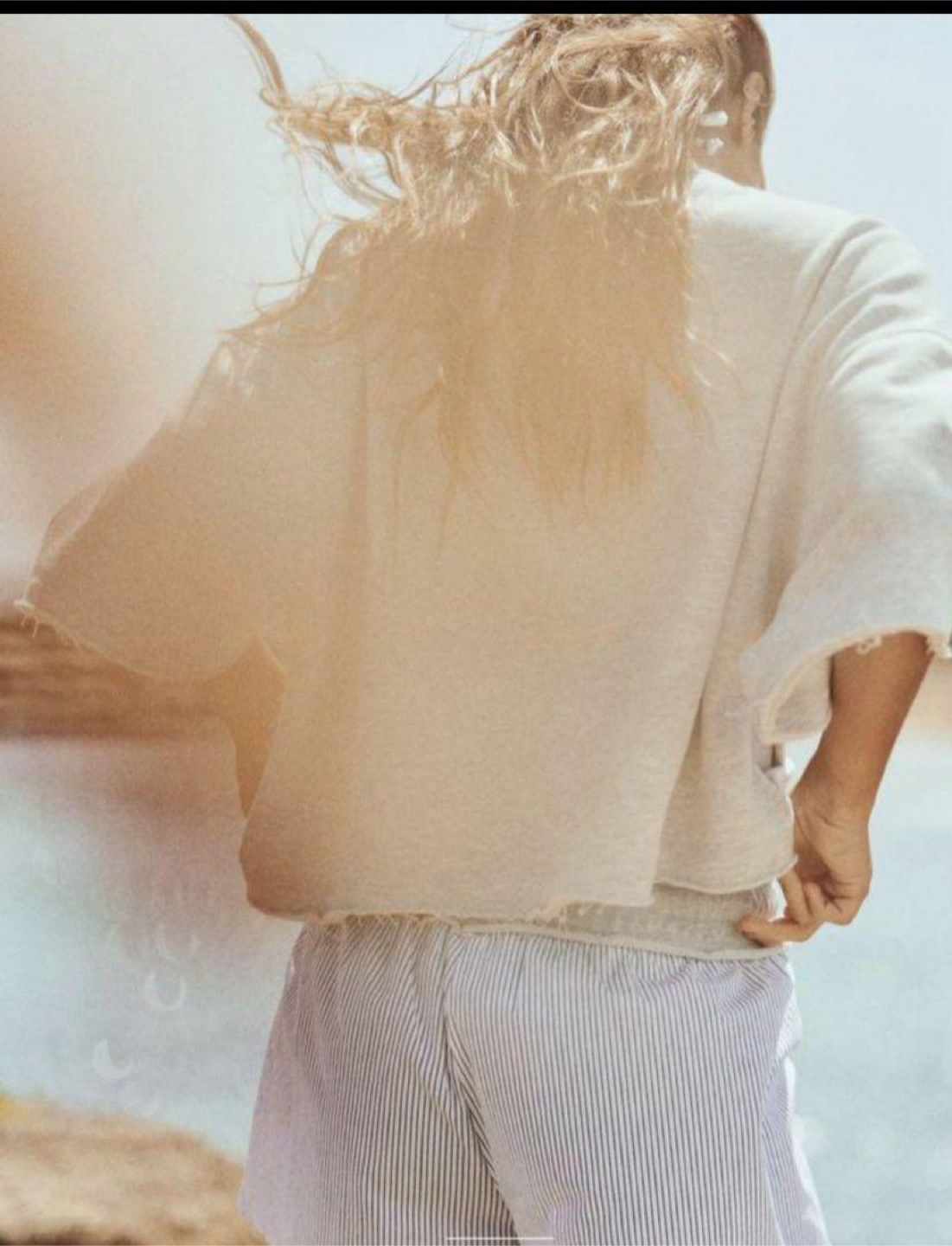 Zara Oversized Graphic Top - photo 3