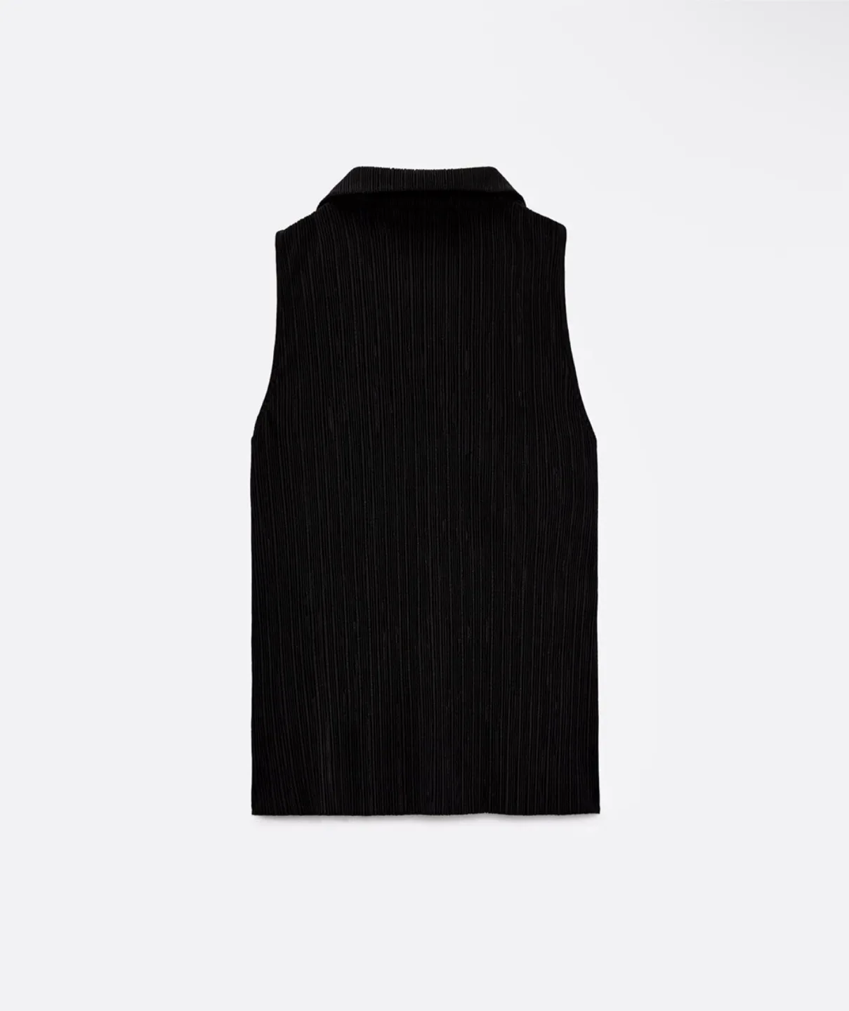 Zara Sleeveless Accordion Blouse image indicator(7)