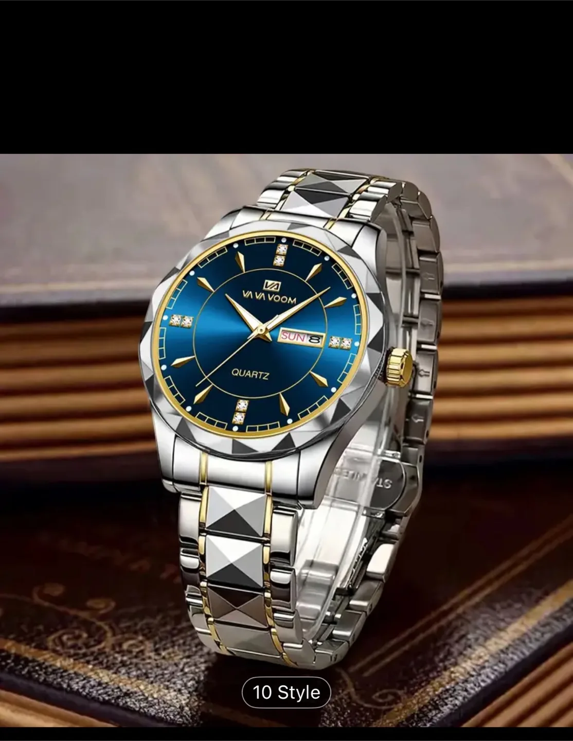 Va Va Voom Quartz Watch - Silver & Gold image indicator(4)