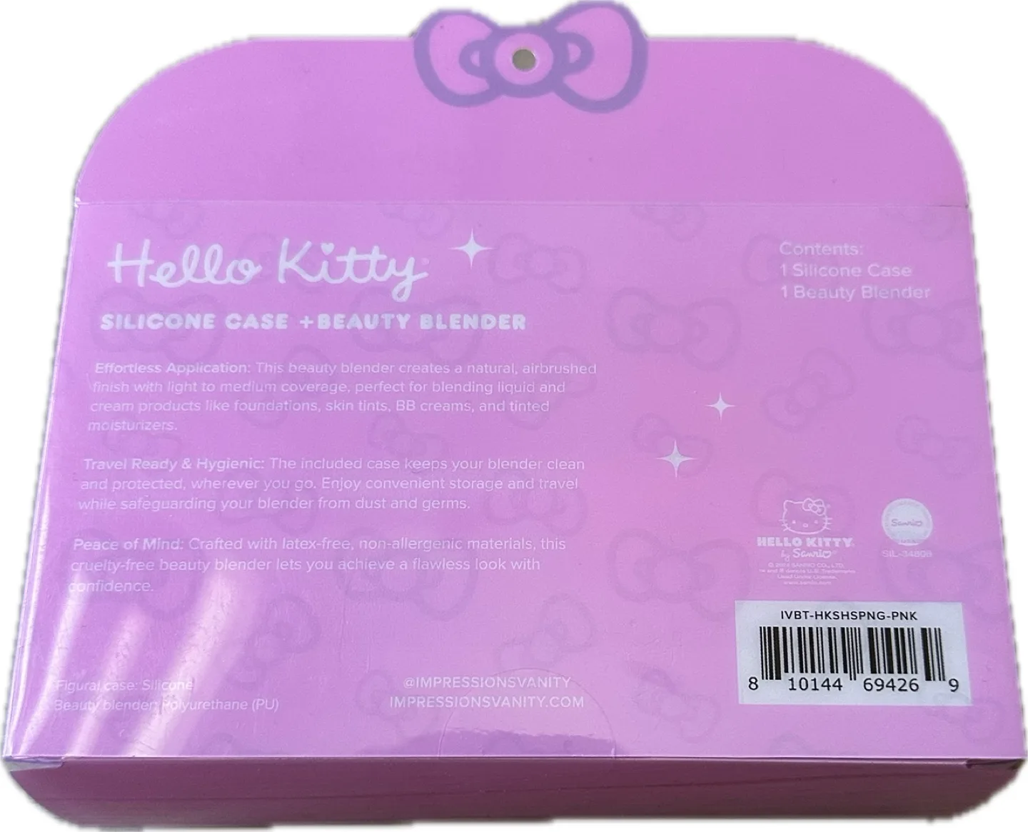 Hello Kitty® Silicone Case + Blending Sponge | Pink image indicator(8)