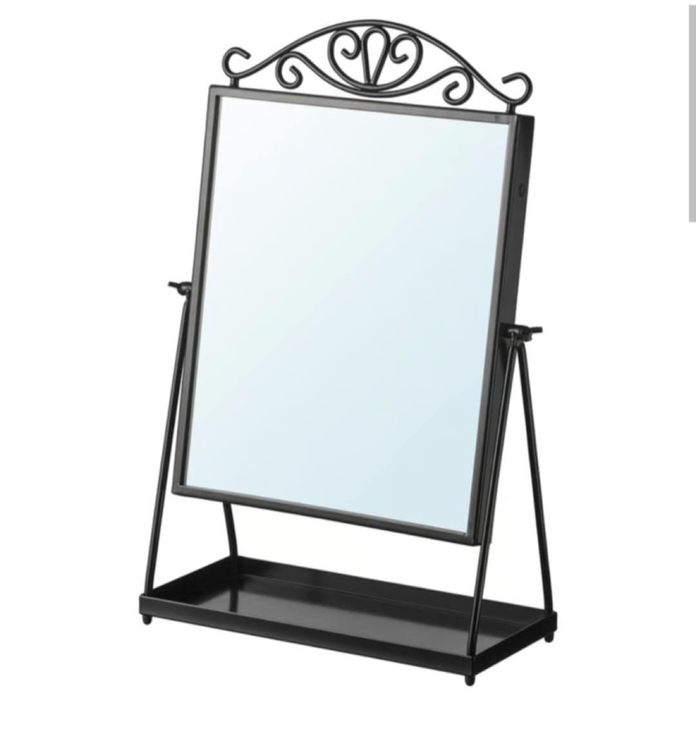 IKEA Black Standing Mirror