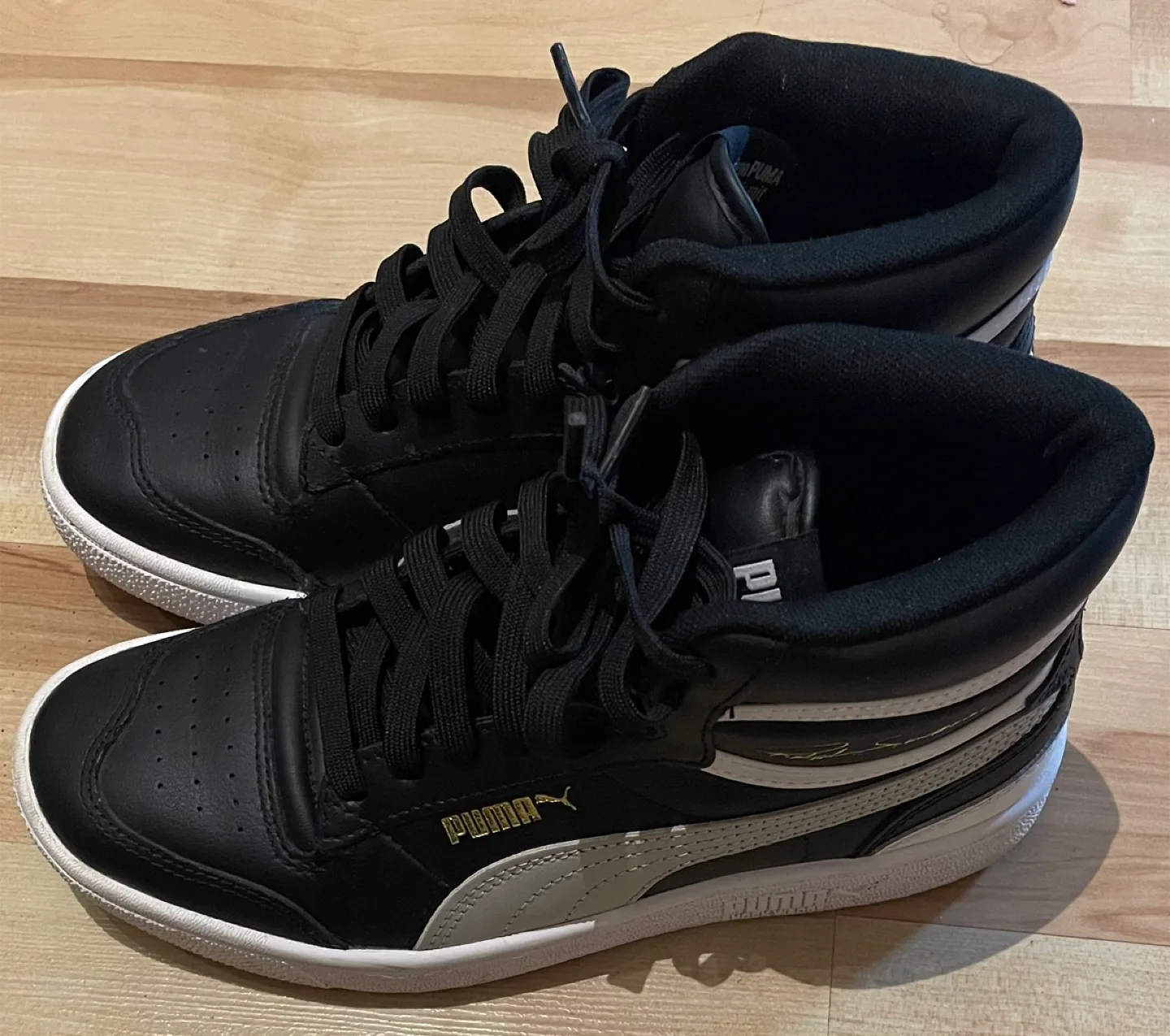 Puma Rebound Joy High Top Sneakers - Black thumbnail
