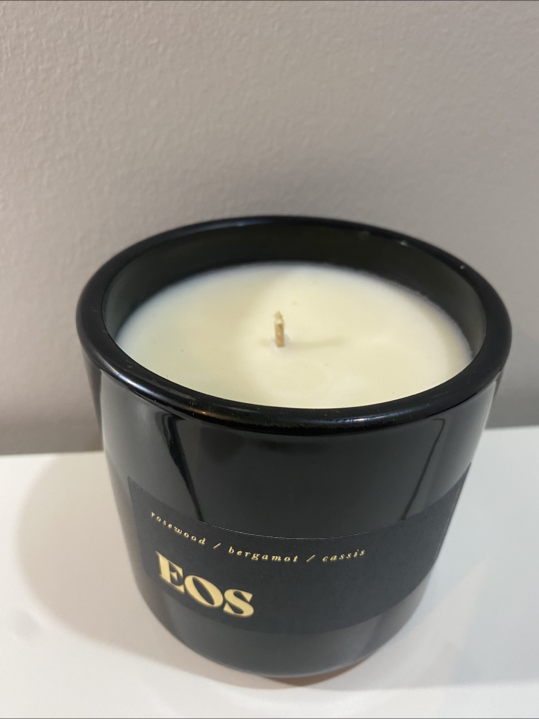 Soy wax candle