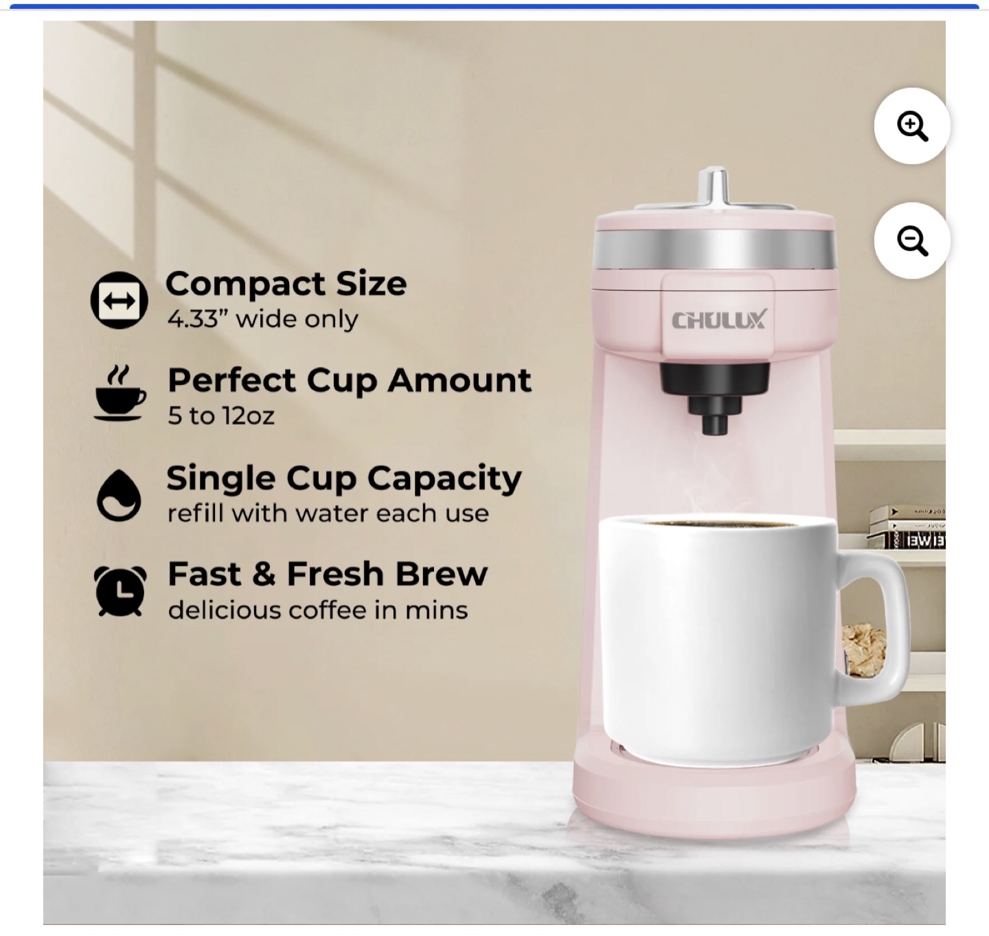 CHULUX SINGLE SERVE COFFEE MAKER - photo 5