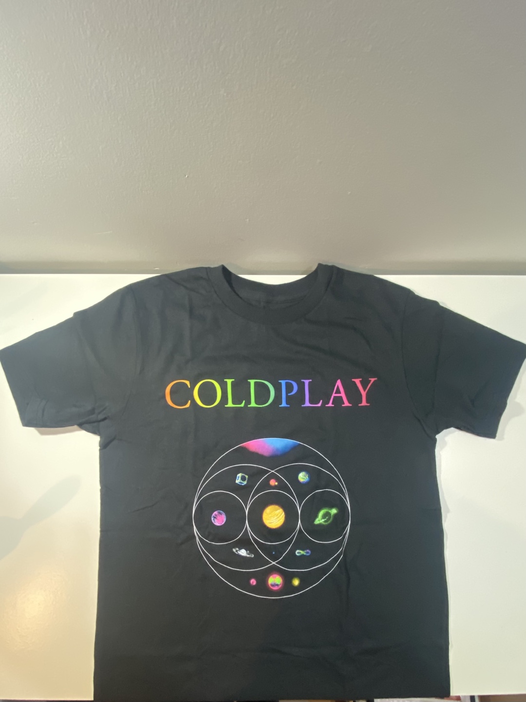 Coldplay Music of the Spheres Tour T-Shirt - Size S