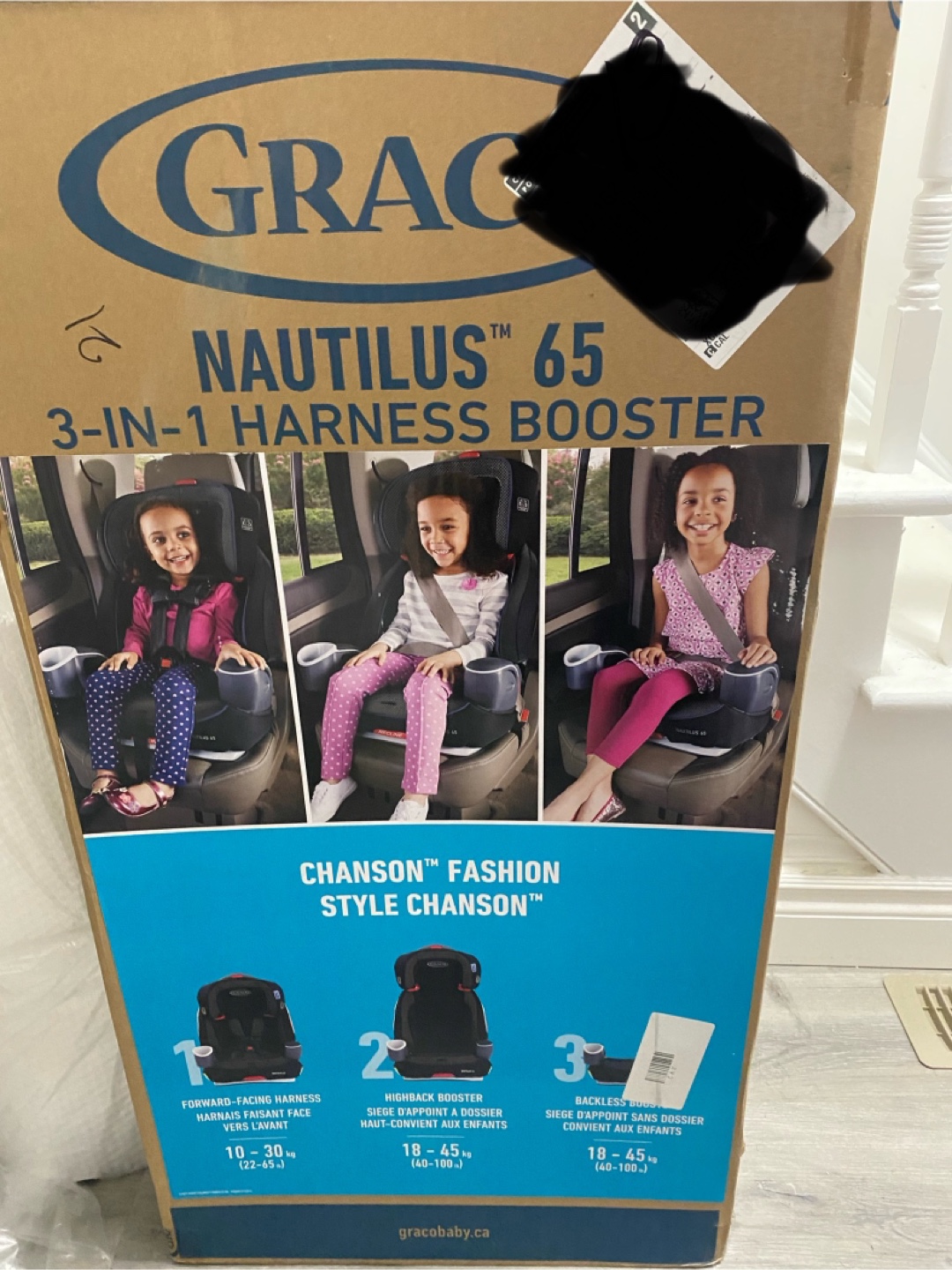 Graco Nautilus 65 3-in-1 Harness Booster Car Seat