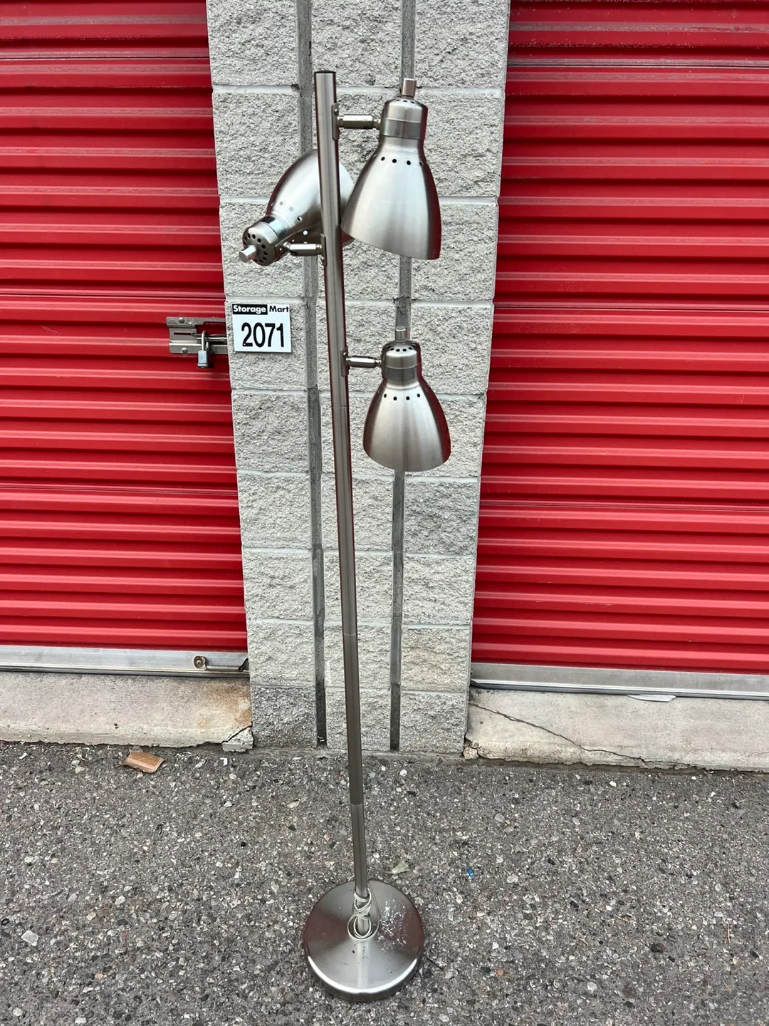 Silver Floor Lamp thumbnail