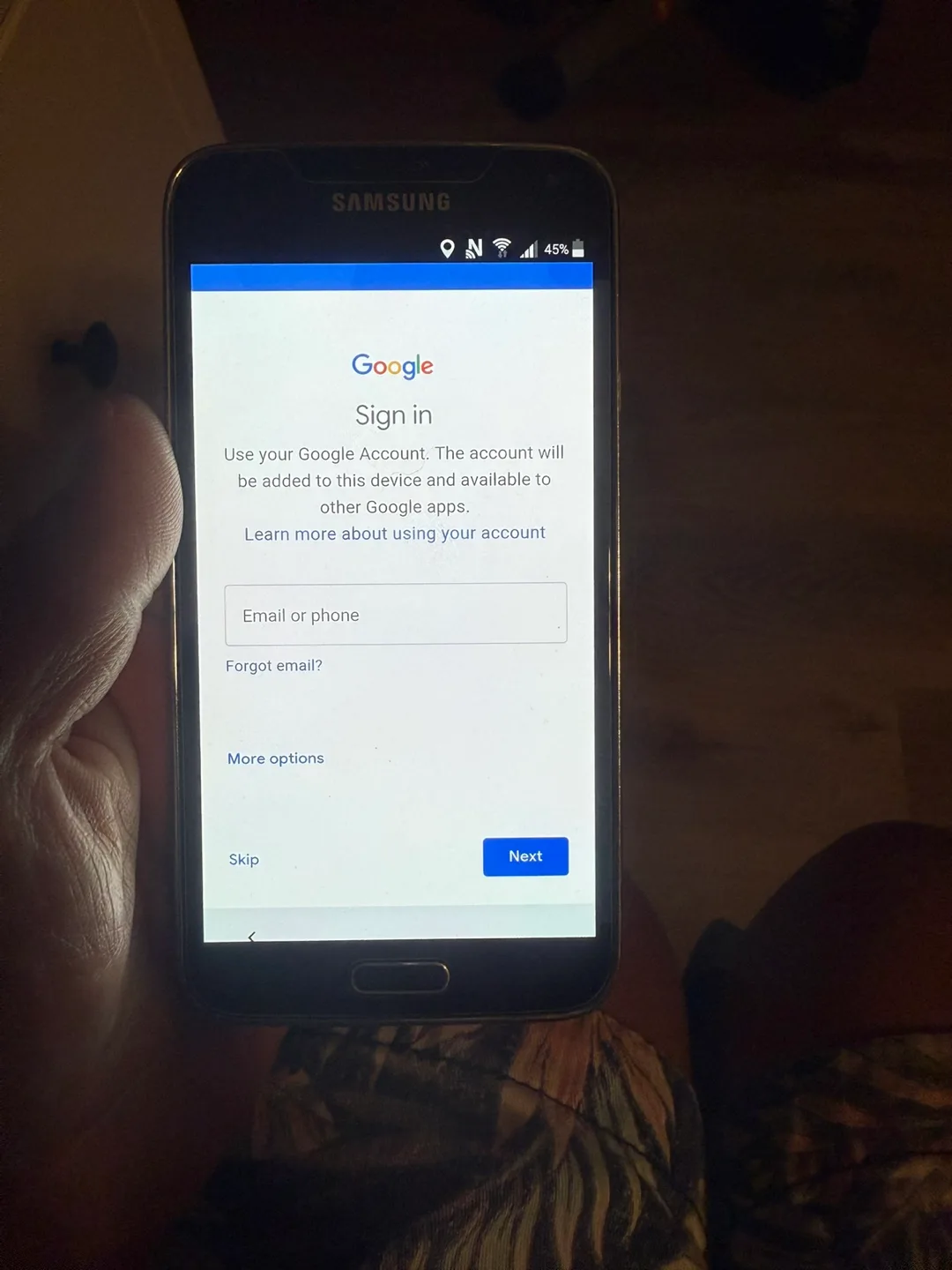 Samsung Galaxy S5 image indicator(3)