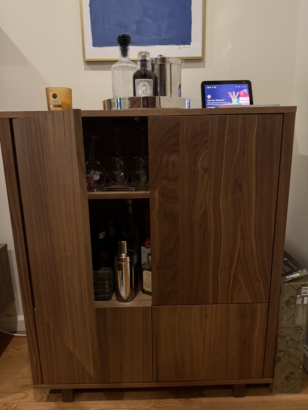 Ikea Stockholm Cabinet with 2 drawers, walnut veneer - photo 4