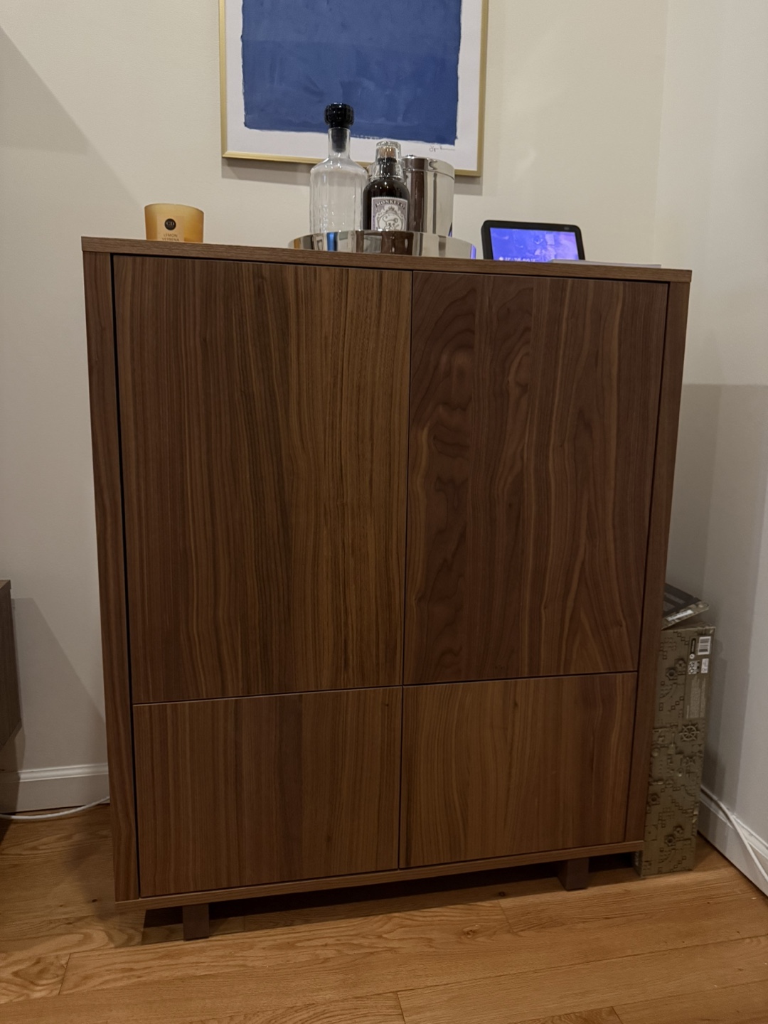Ikea Stockholm Cabinet with 2 drawers, walnut veneer - photo 3