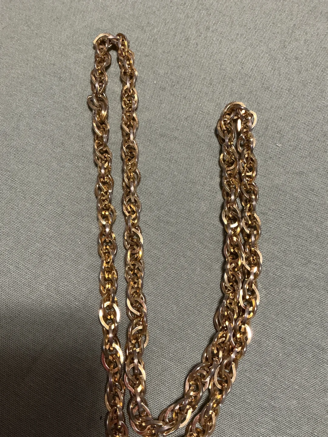 Gold plated Chain Necklace image indicator(2)