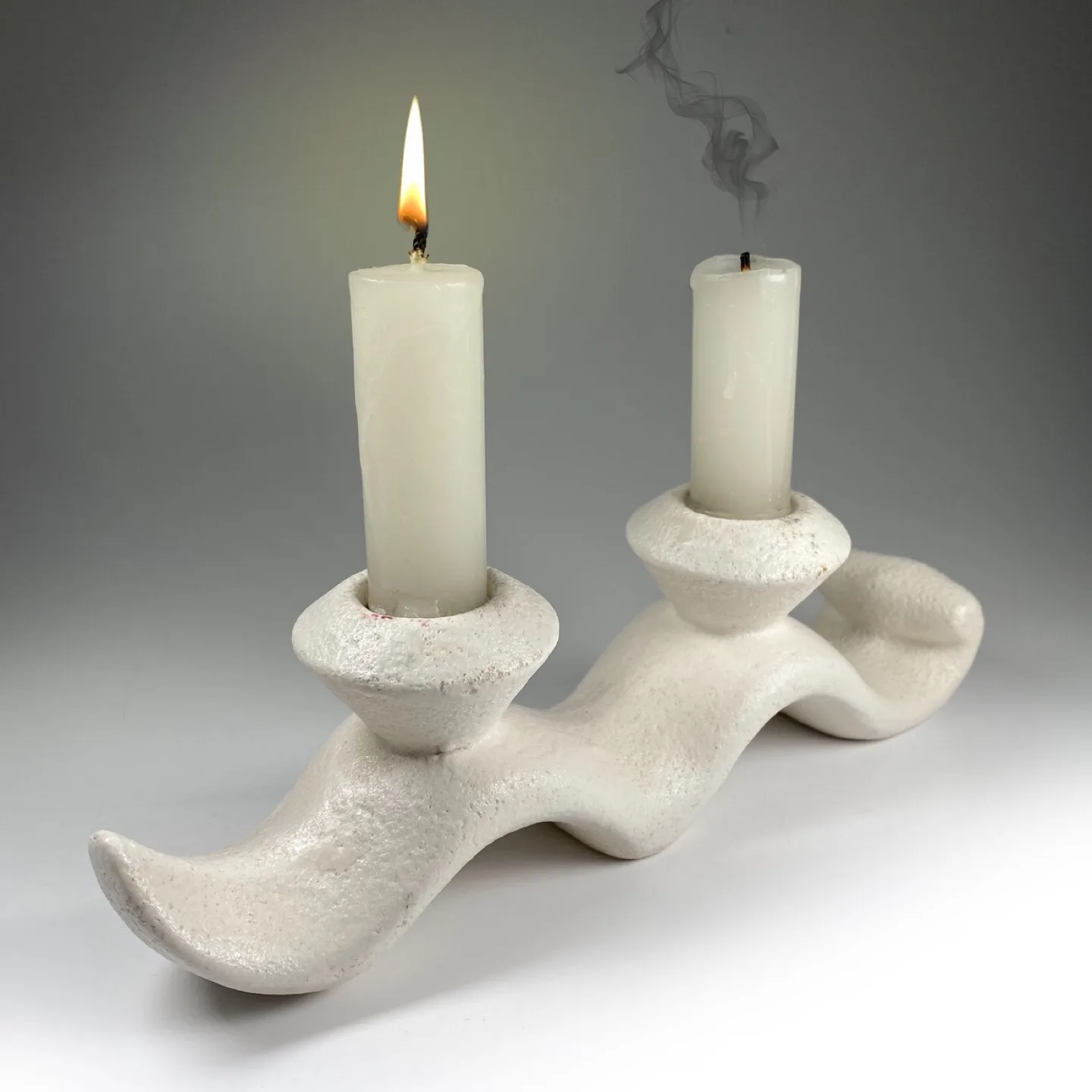 Vintage Double Candle Holder thumbnail