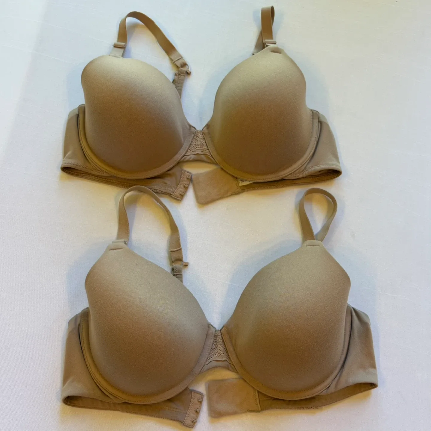 Warners Cloud 9 Convertible T Shirt Bra Sz 38C Lot of 2 thumbnail