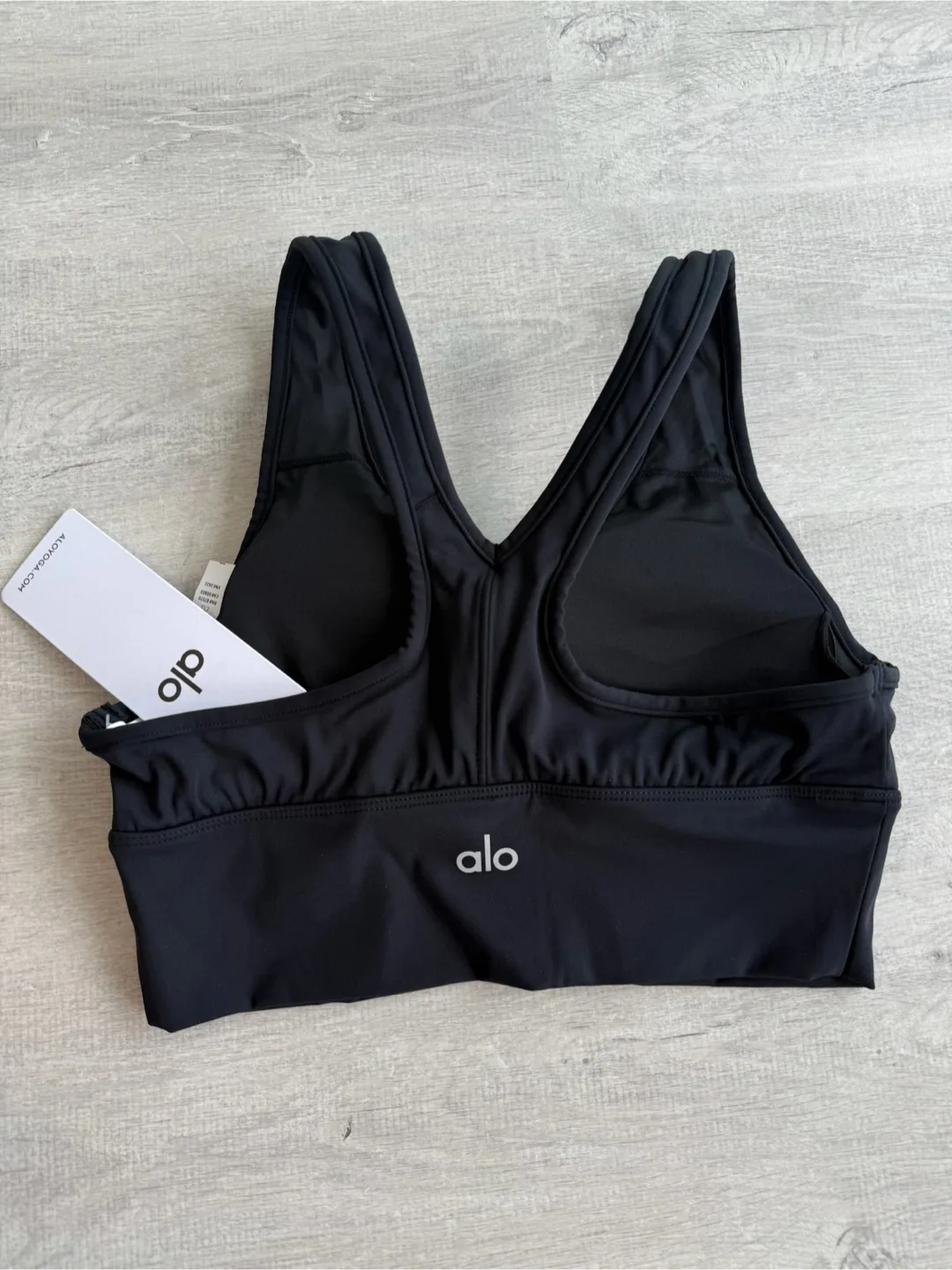 ALO Yoga Sports Bra - Black & White image indicator(3)