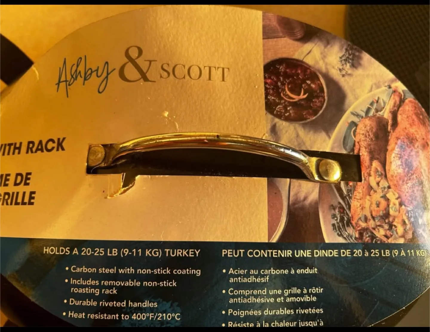 🥕 🔥 BRAND NEW Ashby & Scott Dome Roaster with Rack 🔥 image indicator(2)