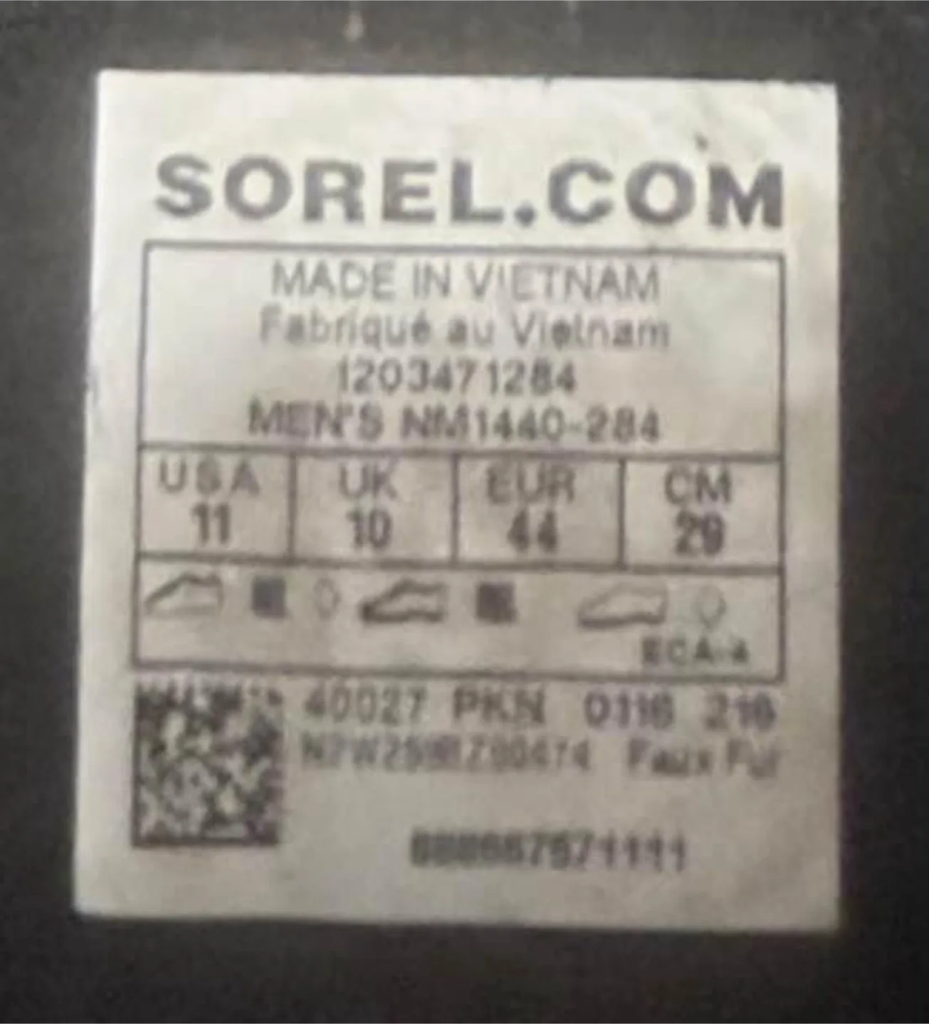 🥕 Sorel Men's NM1440-284 Winter Boots - Size 11 image indicator(3)