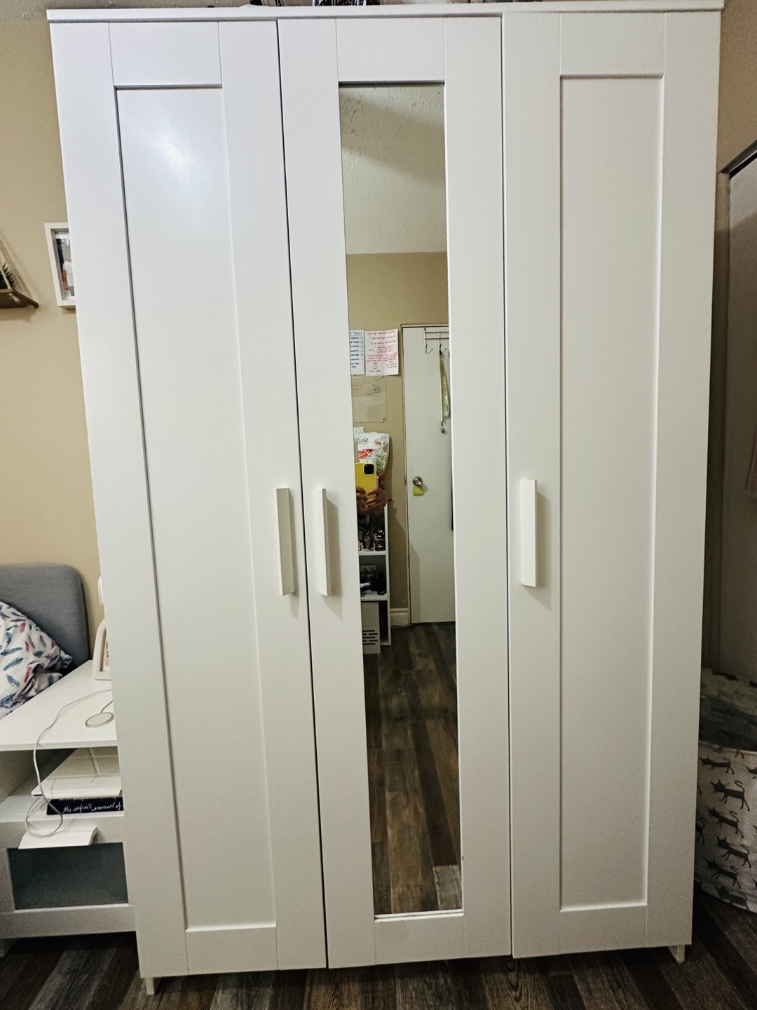 IKEA PAX Wardrobe with Mirror Door - photo 2