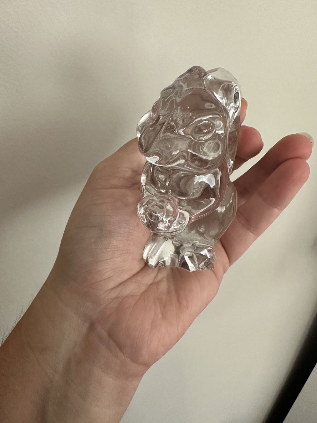 Crystal Squirrel Figurine