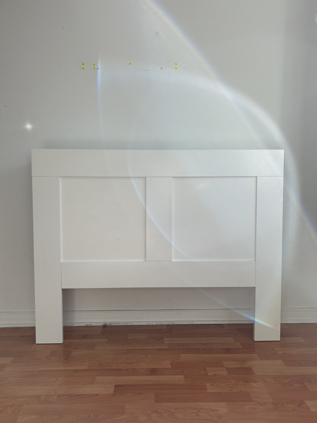 IKEA Brimnes White Headboard with Storage - photo 5