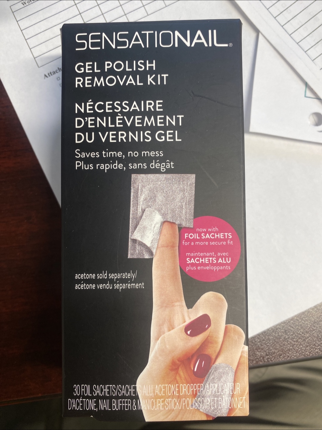 Sensationail Gel Polish Removal Kit - New
