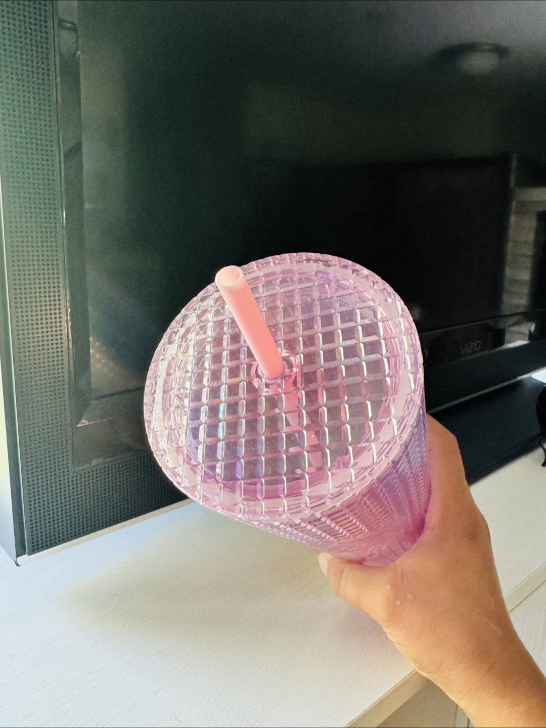 Starbucks Iridescent Grid Cold Cup - photo 5
