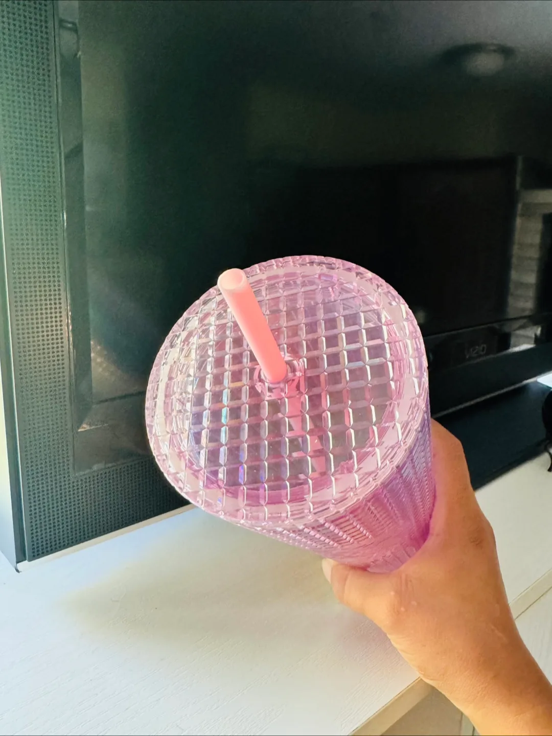 Starbucks Iridescent Grid Cold Cup image indicator(5)