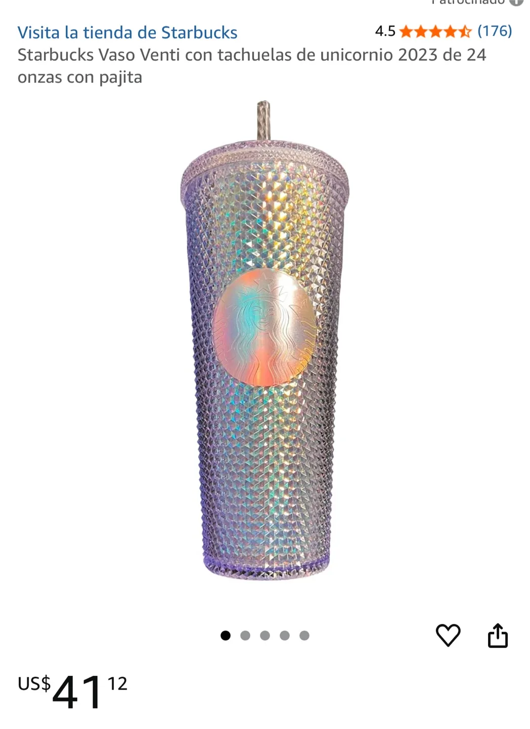 Starbucks Iridescent Grid Cold Cup image indicator(6)