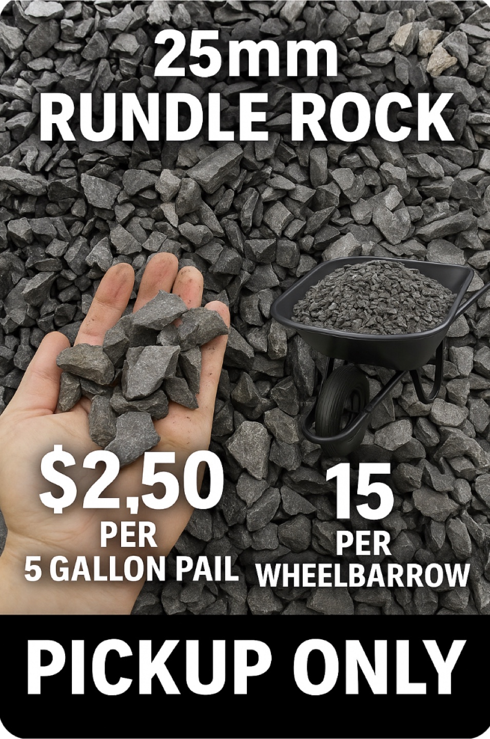 25mm Rundle rock - photo 2