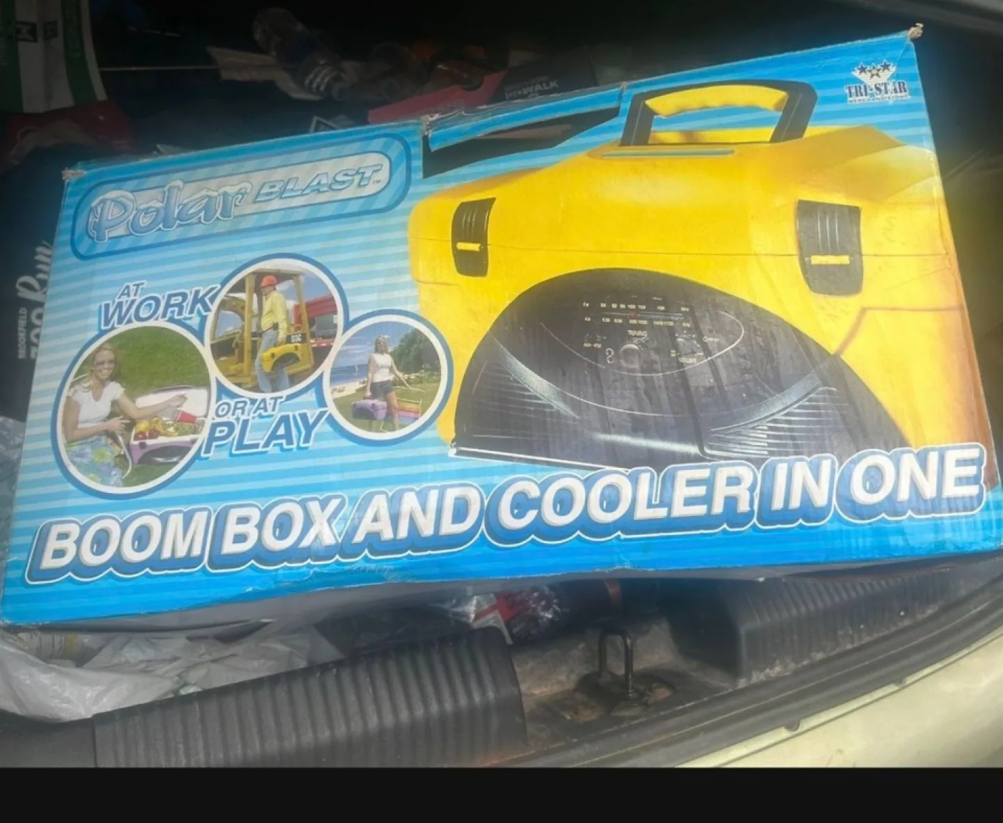 Polar Blast Boom Box and Cooler