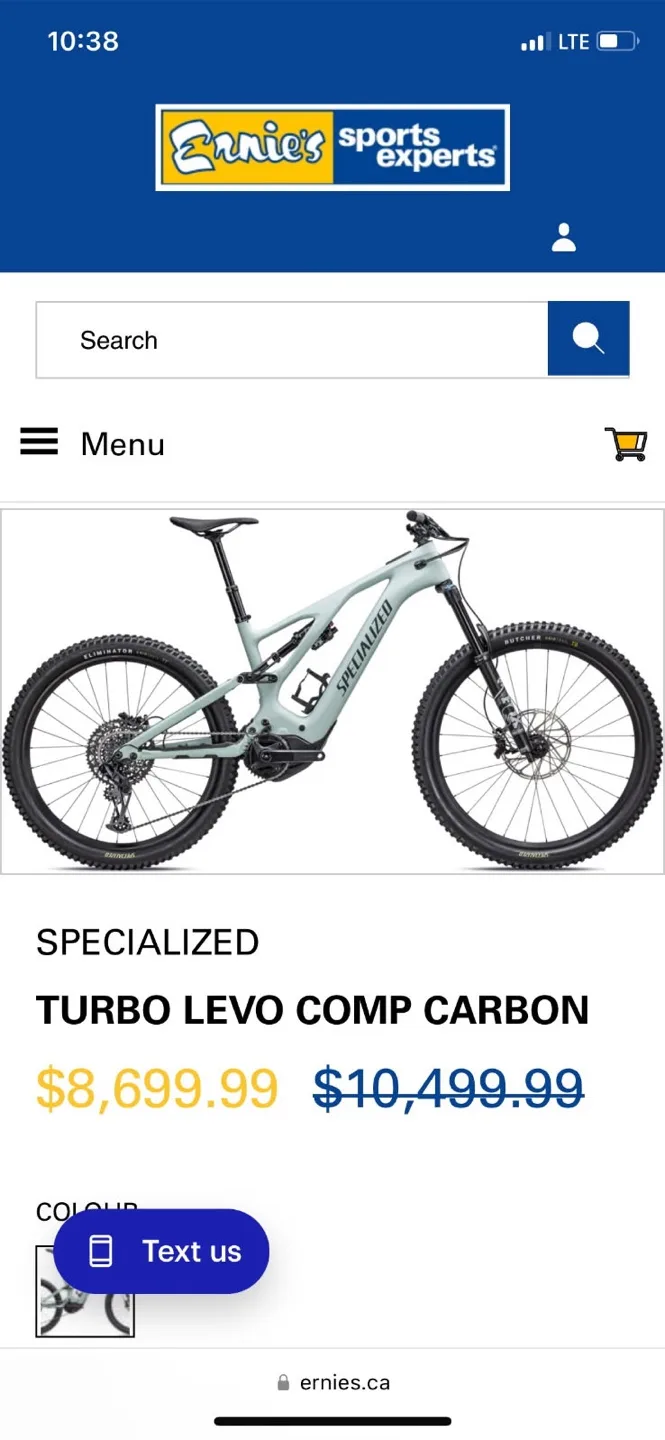 Specialized Turbo Levo Comp Carbon Bike thumbnail