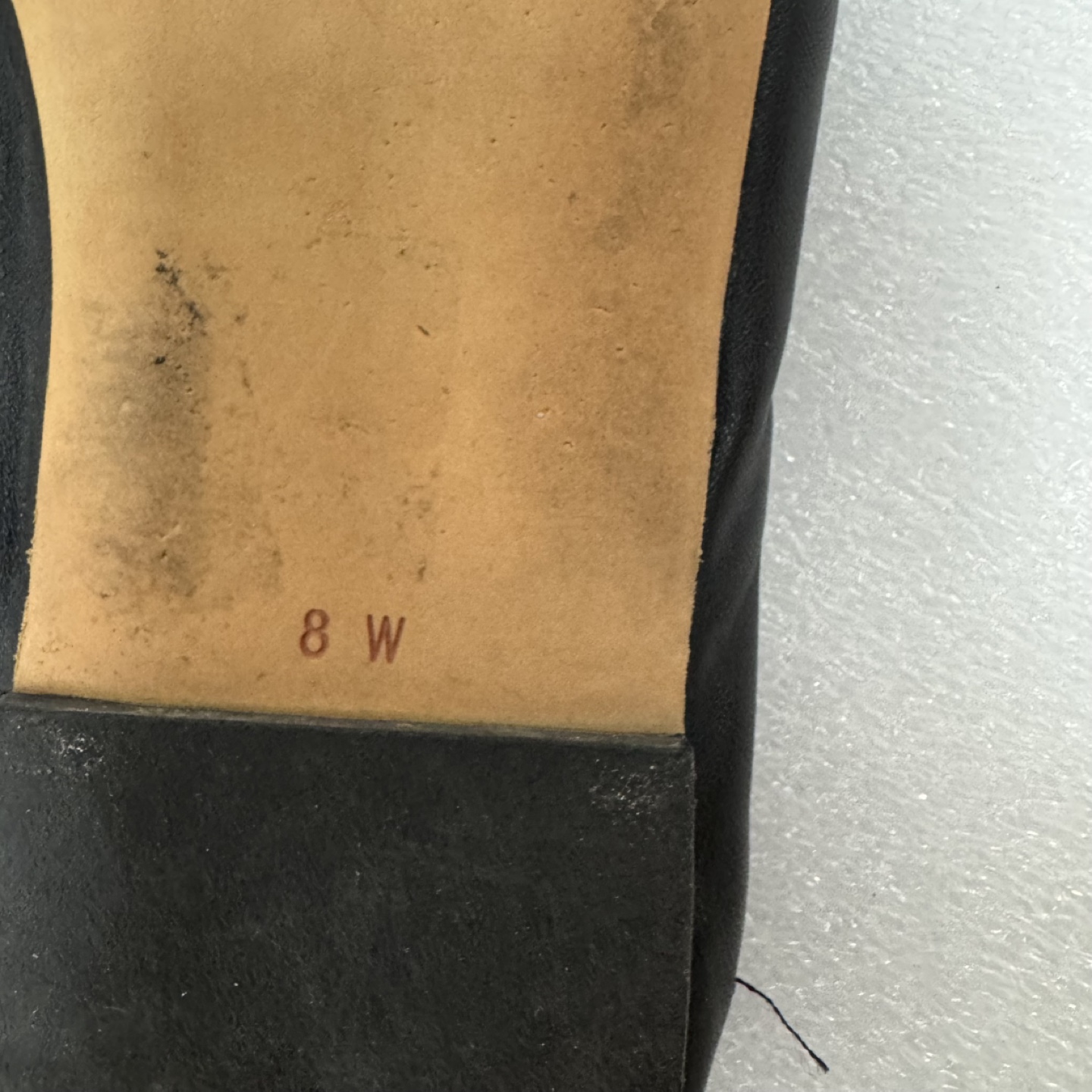 Sam Edelman Black Leather Ballet Flats – Size 8W - photo 5